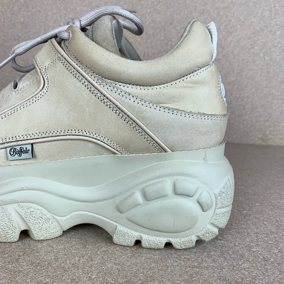 Buffalo London Platform Sneakers Lace Up Shoes - Picture 10 of 10